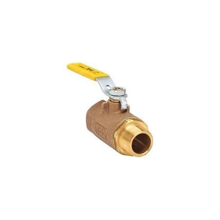 Apollo Valves Valve Ball Valve, 3/4in. x6.37in. , Brnz, FNPT, Locking handle and bleed off valve 70-104-27-41